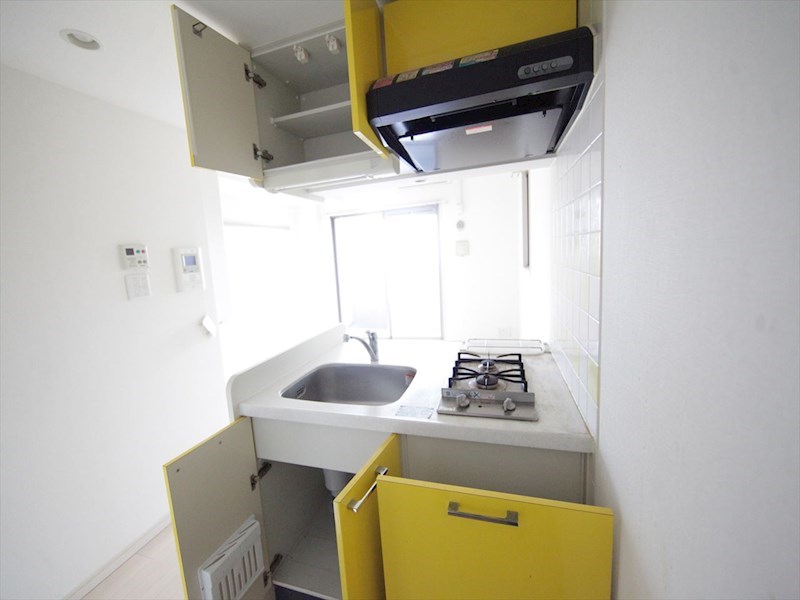 キッチン　システムキッチン（ガス2口コンロ付）カウンターキッチン