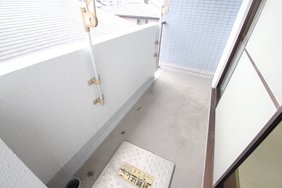 バルコニー　※別部屋の写真です