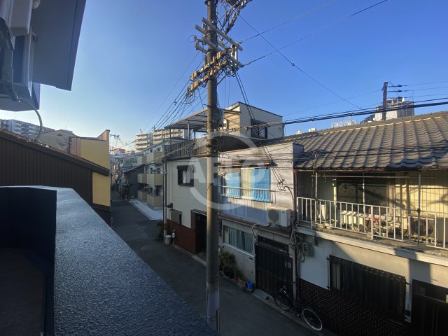 眺望　エステムコート大阪福島ルアーナ　2Fからの眺望