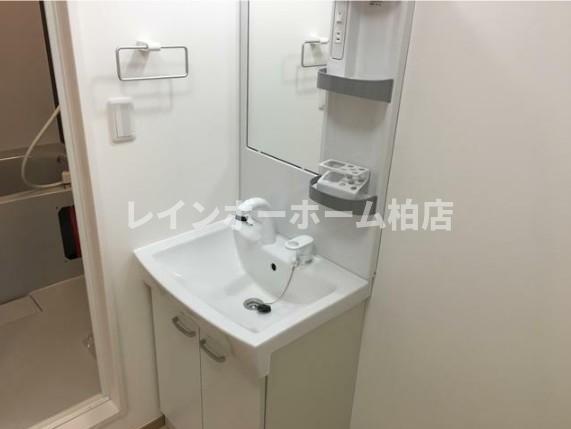 洗面設備　洗面所です