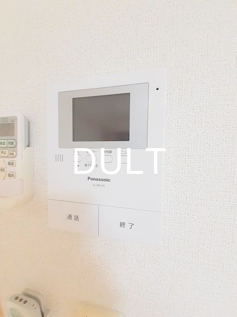 セキュリティ　モニター付きインターホンです。