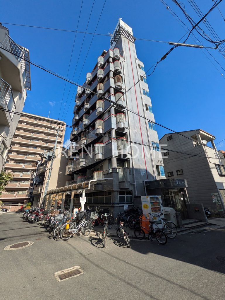 建物外観　鉄骨造８階建てマンションです