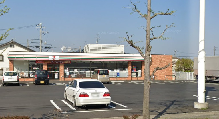 コンビニ　セブンイレブン 岡山藤崎店（コンビニ）まで776m