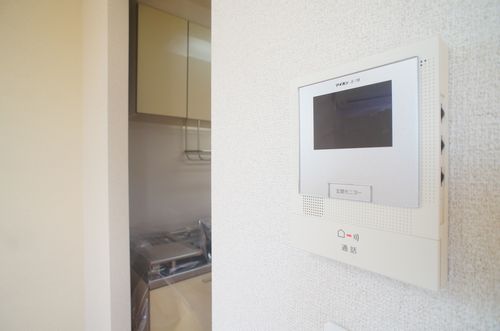 セキュリティ　モニター付ドアホン♪