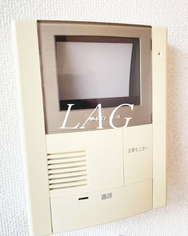 セキュリティ　モニター付インターホンです。