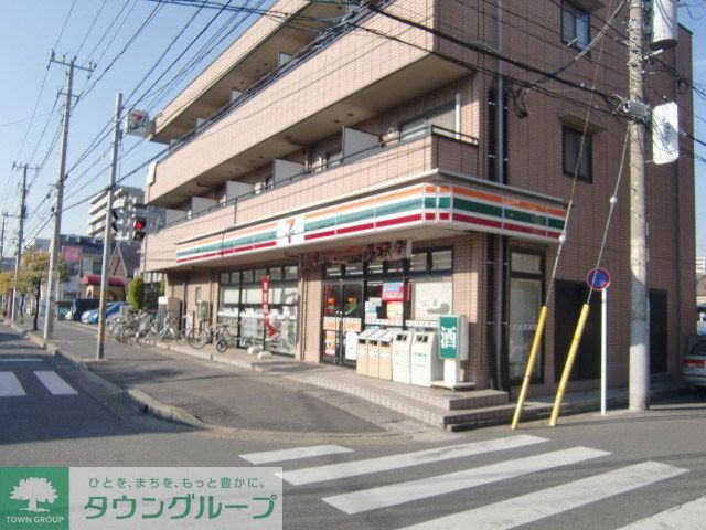 コンビニ　セブンイレブン市川田尻1丁目店（コンビニ）まで860m