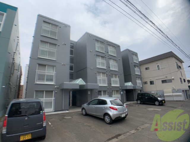 建物外観　札幌市北区北３８条西「セサミハウス麻生」