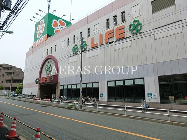 スーパー　ライフ経堂店（スーパー）まで121m
