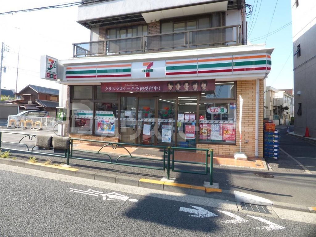 コンビニ　セブンイレブン南小岩店（コンビニ）まで490m