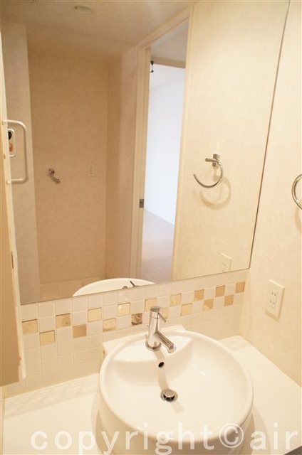 洗面設備　別部屋の参考写真です。