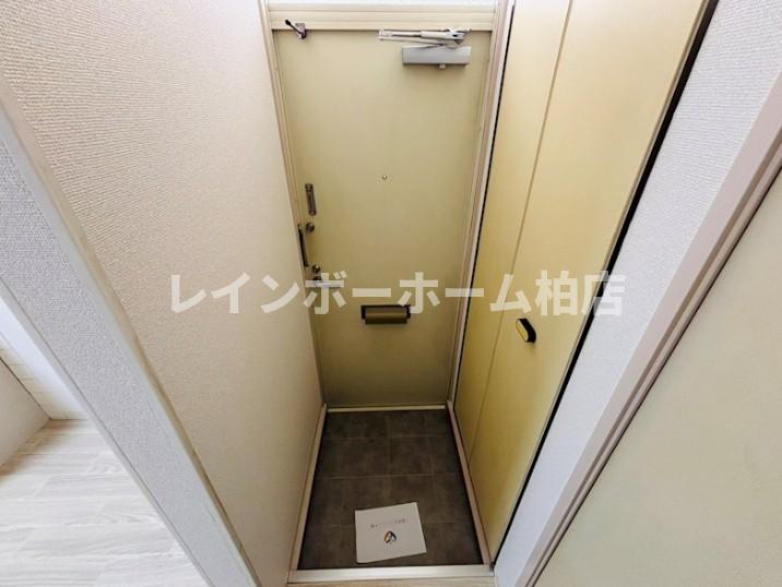 玄関　落ち着いた玄関です