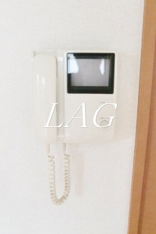 セキュリティ　モニター付きインターフォンです。