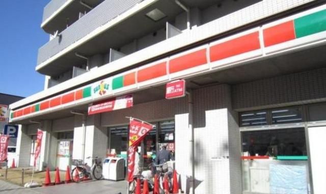 コンビニ　サンクス（コンビニ）まで619m