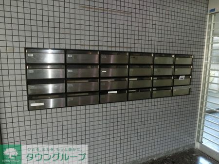 その他共有部分　集合ポストあります