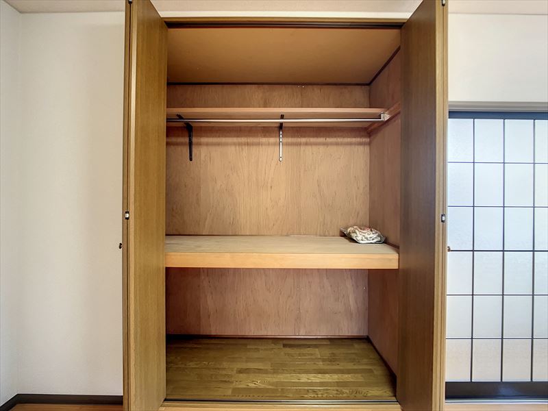 収納　※写真は同物件の別部屋です