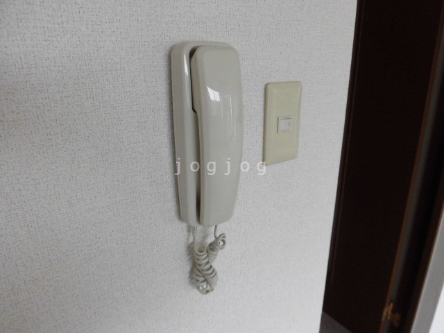 セキュリティ　受話器付きで安心です
