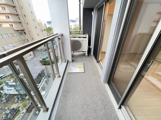 バルコニー　※別部屋の写真です
