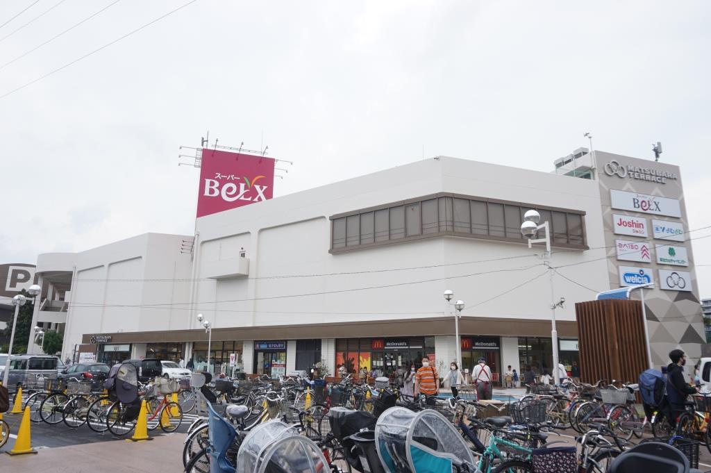 スーパー　ベルクス草加松原店（スーパー）まで448m