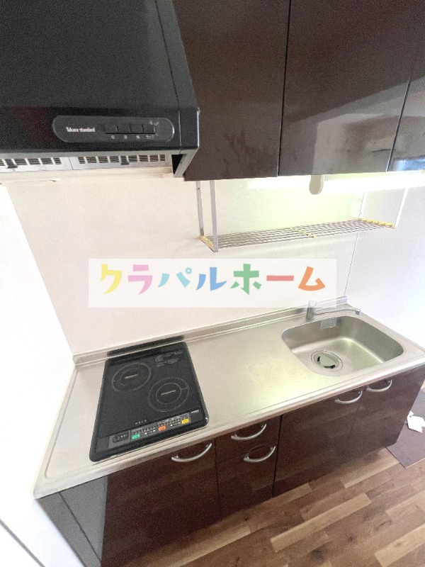 キッチン　２口ＩＨコンロ