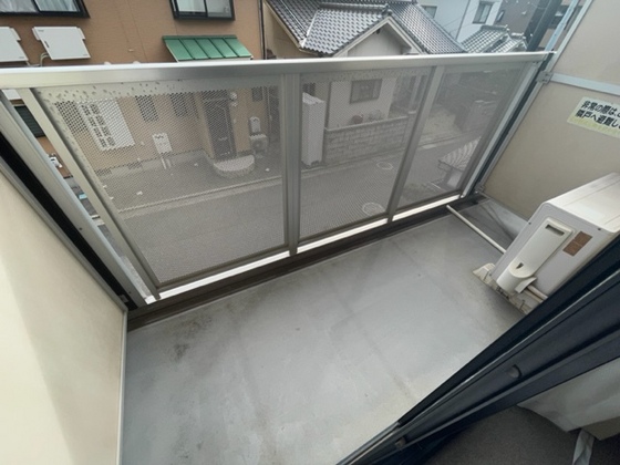 バルコニー　※別部屋の写真です