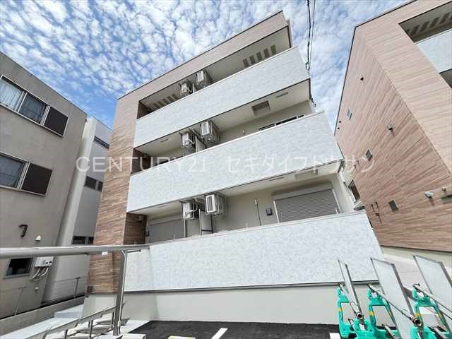 建物外観　オートロック/防犯カメラ有り/インターネット無料