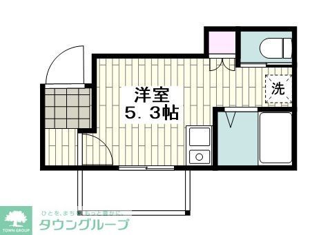 サンシャルムの間取り写真