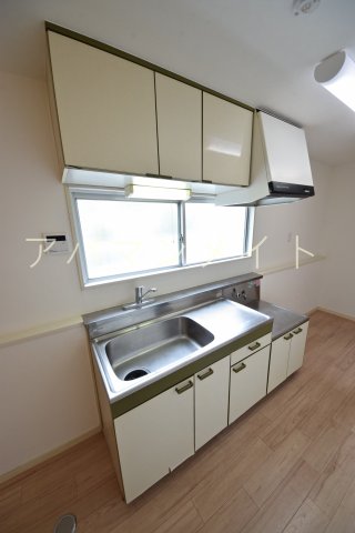 キッチン　ガスコンロ設置可