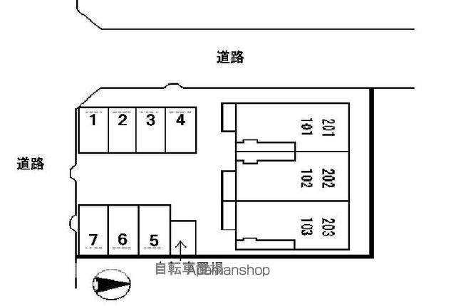 駐車場　駐車場