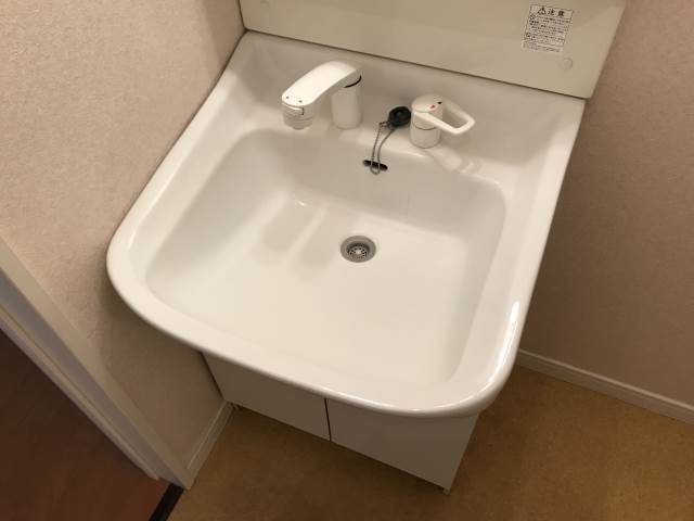 洗面設備　人気の洗髪も出来る洗面所♪