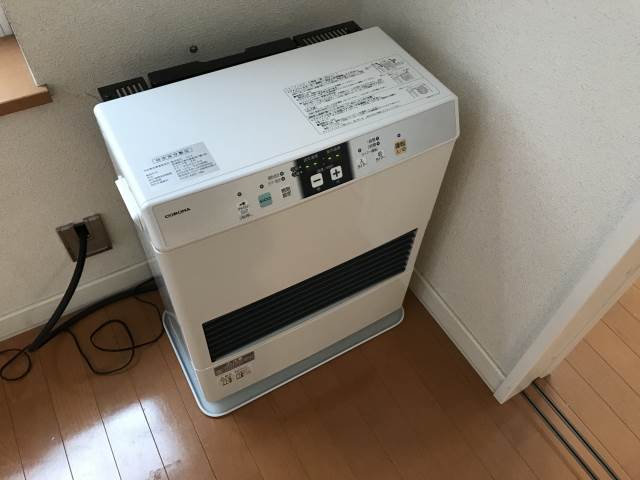 その他設備　冬は必須！暖房機器！
