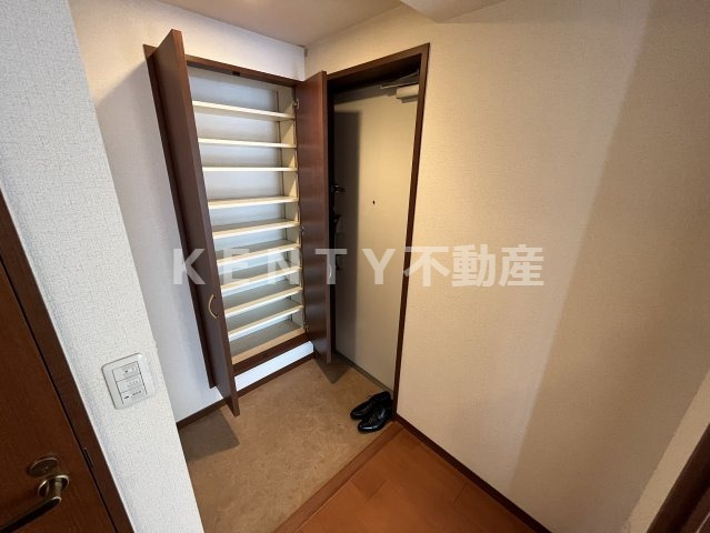 玄関　ゆったりとした玄関です