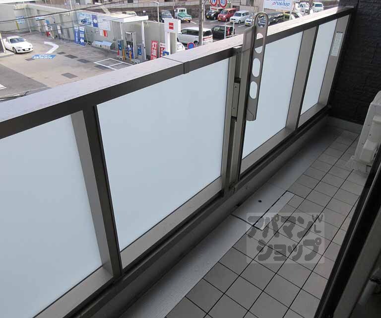バルコニー　日当たり良好のベランダです