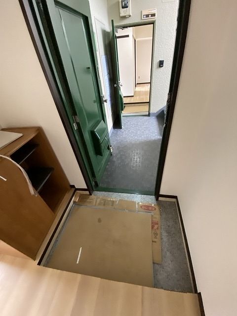 ライフマンションの玄関写真