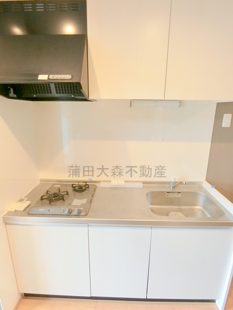 キッチン　２口のガスキッチン