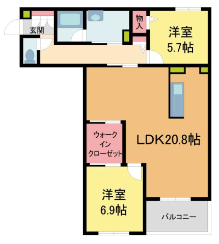 Ncodaの間取り写真