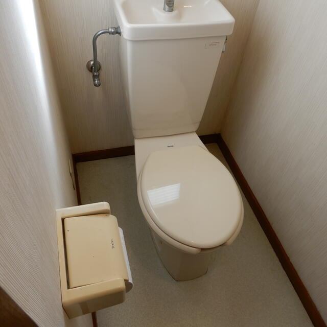 都営新宿線 瑞江駅 徒歩13分 3階建 築30年のトイレ写真