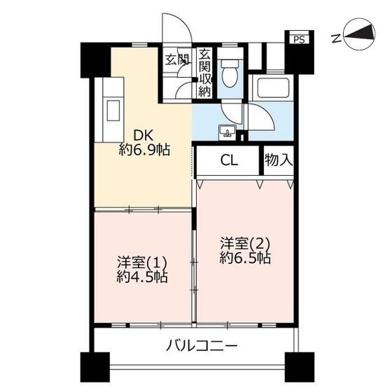 UR川口芝園の間取り写真