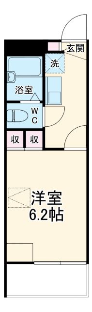 レオパレスPlacidoの間取り写真