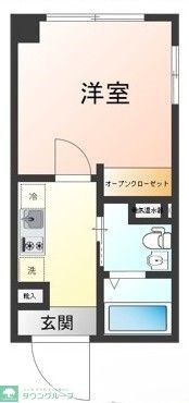 Aletta大島の間取り写真
