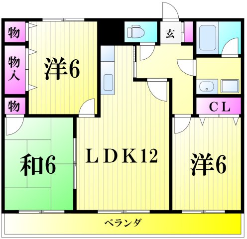 エントピアの間取り写真