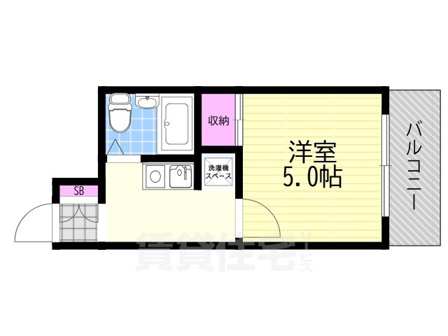トーカン東淀川キャステールの間取り写真