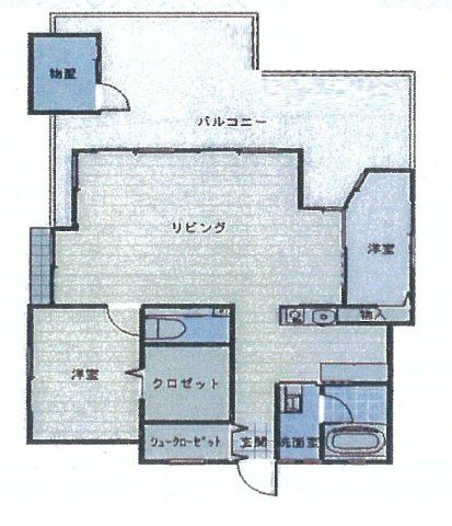 コートヴィレッジ山下町の間取り写真