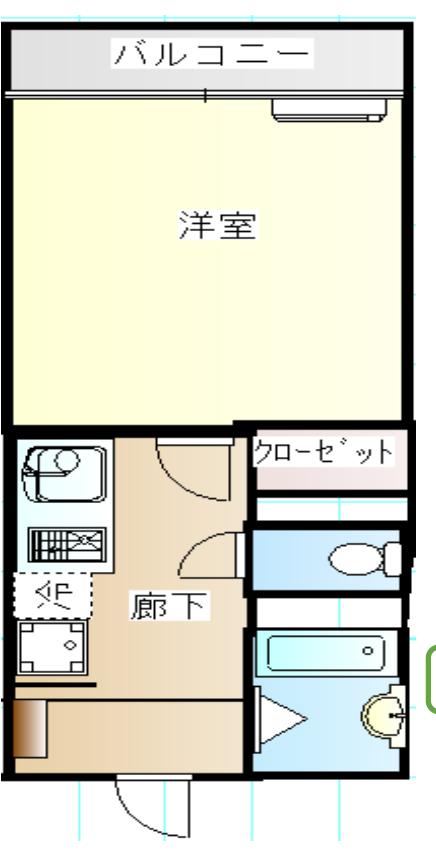 スプリーム牛込の間取り写真