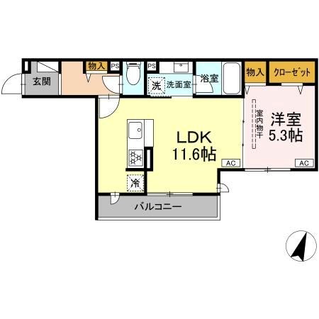 フラクタス東柏ケ谷の間取り写真