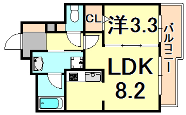 PINO甲東園の間取り写真