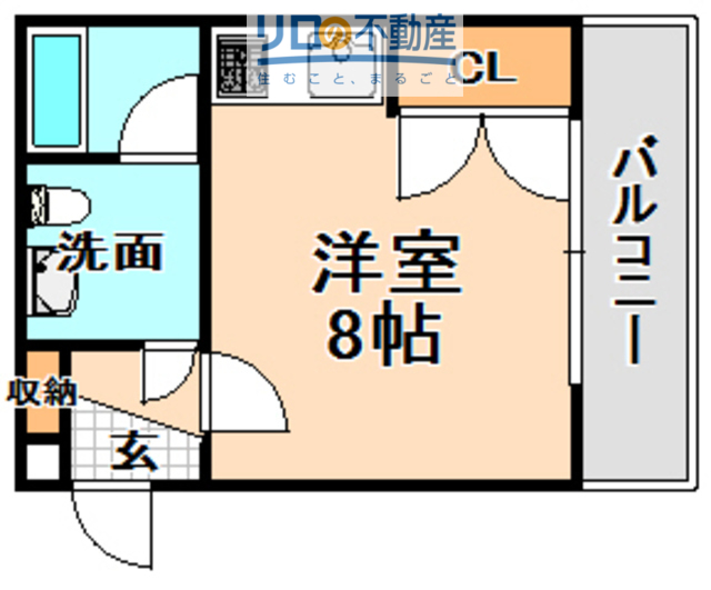 ウィンディ つかしん西の間取り写真