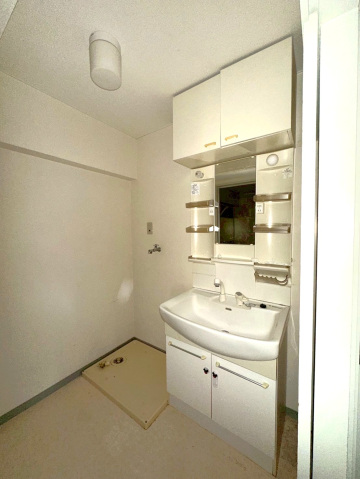 洗面設備　※他号室の写真です。