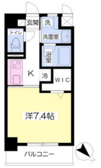 ヴェルドミール鷹取の間取り写真