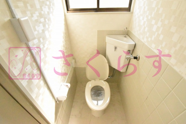 角田文化B棟のトイレ写真