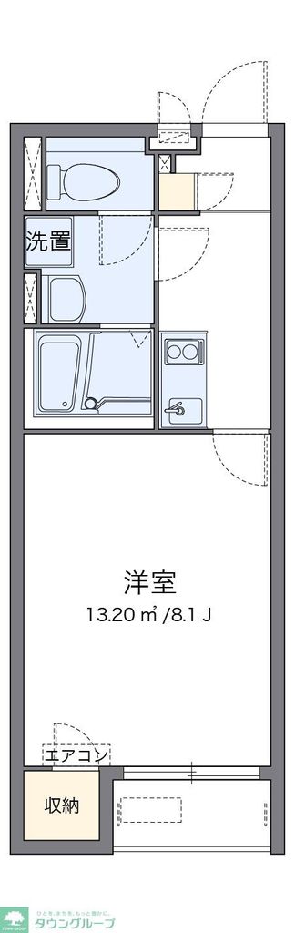 クレイノOOSHIMOの間取り写真